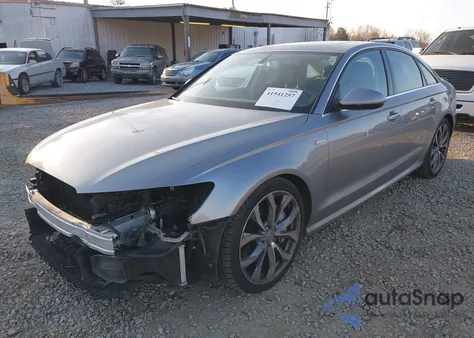 2015 Audi A6 3.0T Premium Plus from USA, damaged, VIN WAUFGAFCXFN004840
